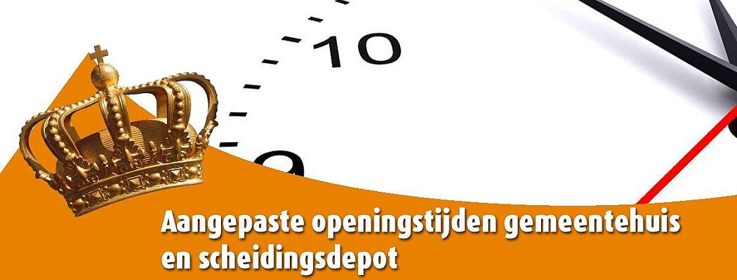 Aangepaste openingstijden scheidingsdepot en gemeentehuis Uithoorn