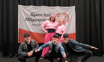 Enjoy's Dance word 2e tijdens de Special Olympics