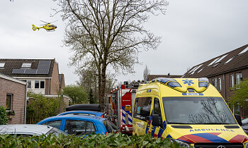 Traumahelikopter landt in Wilnis